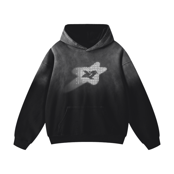 Distressed Hoodie / Stardust
