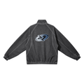 Unisex Vintage Wash Full Zip Mesh Jacket