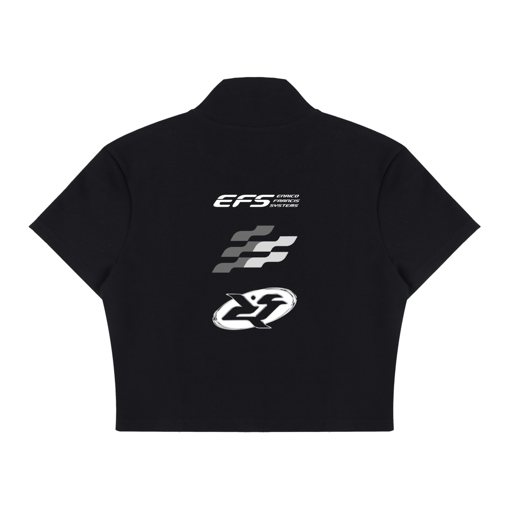 Women's Cropped Full Zip T