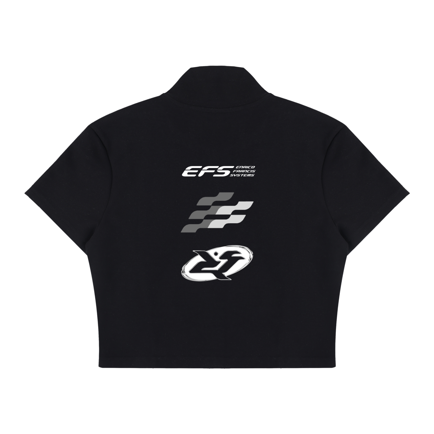 Women's Cropped Full Zip T