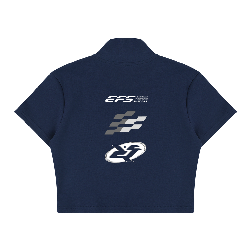 Women's Cropped Full Zip T