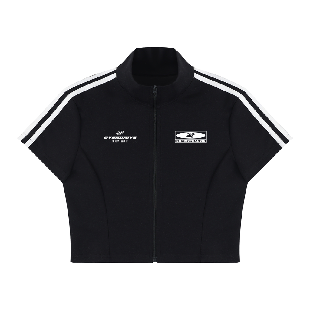 Women's Cropped Full Zip T