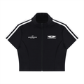 Women's Cropped Full Zip T