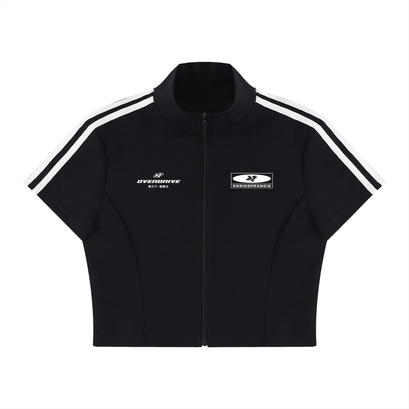 Women's Cropped Full Zip T
