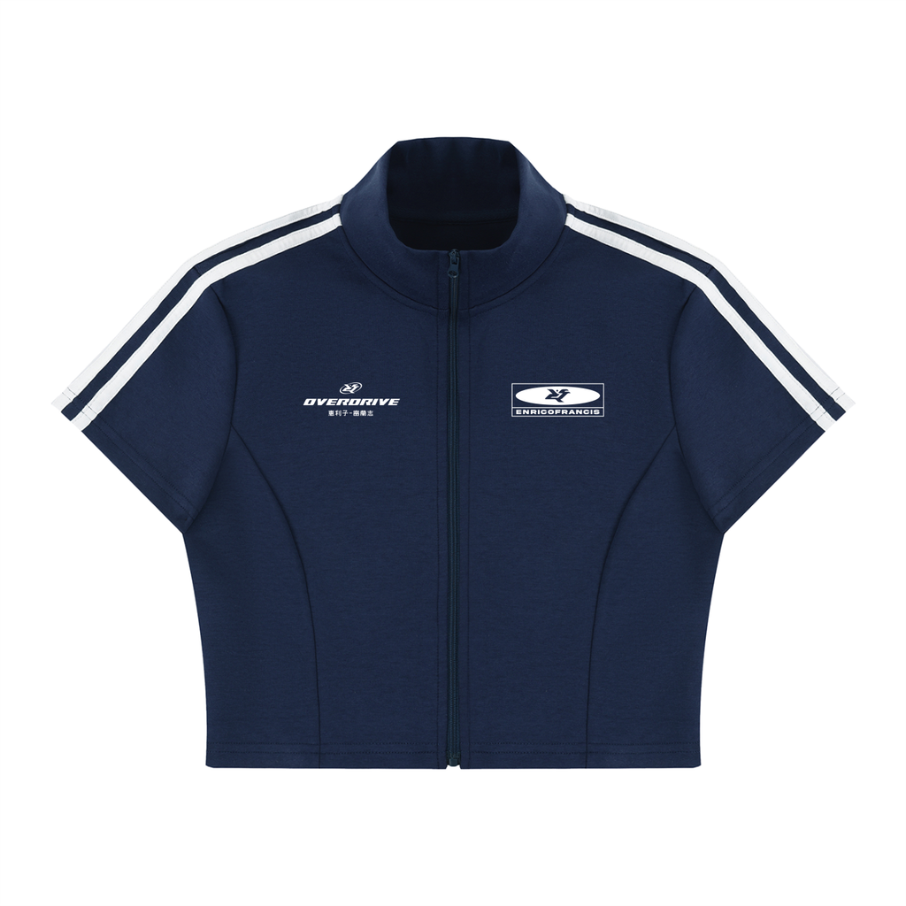 Women's Cropped Full Zip T