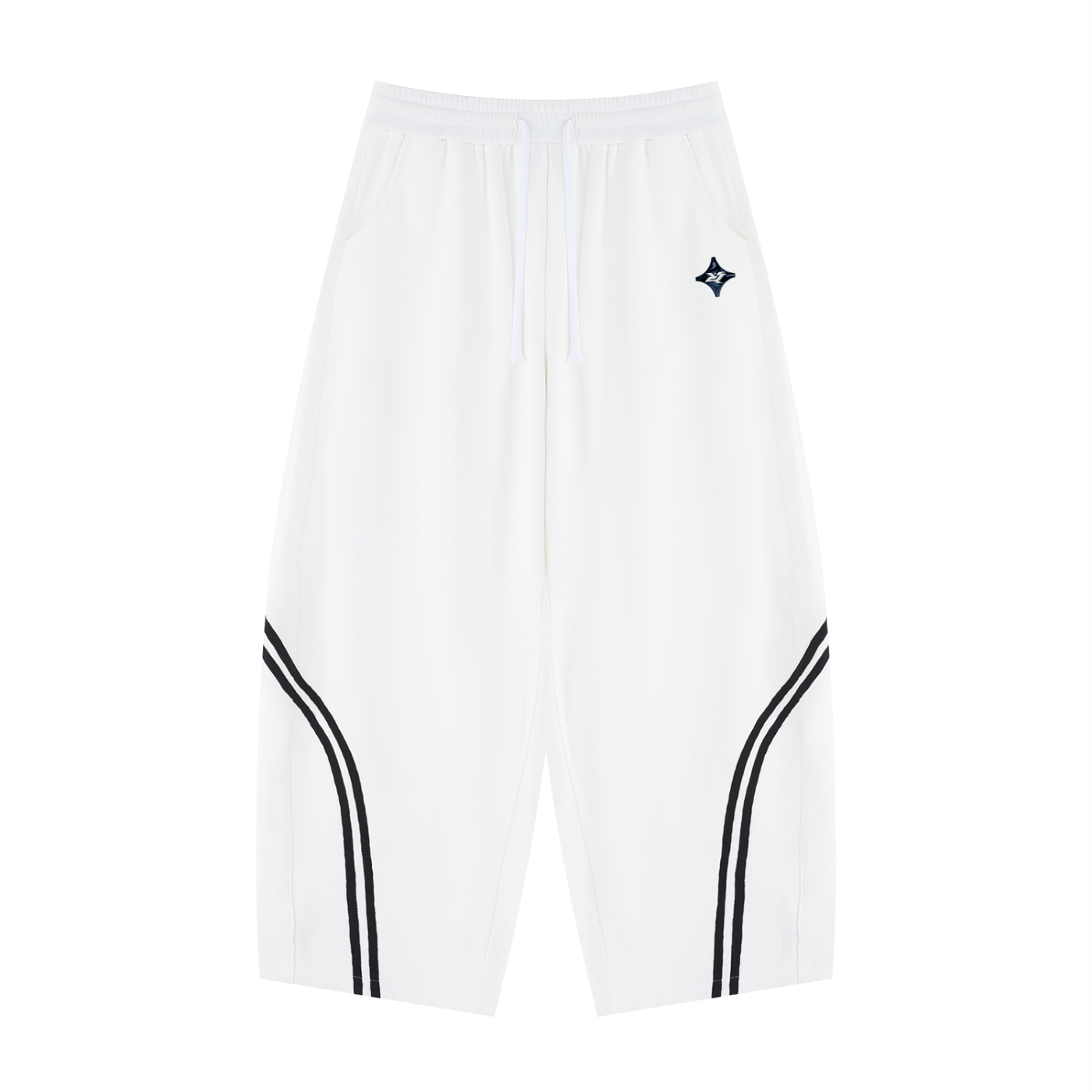 Unisex Piped Sweatpants