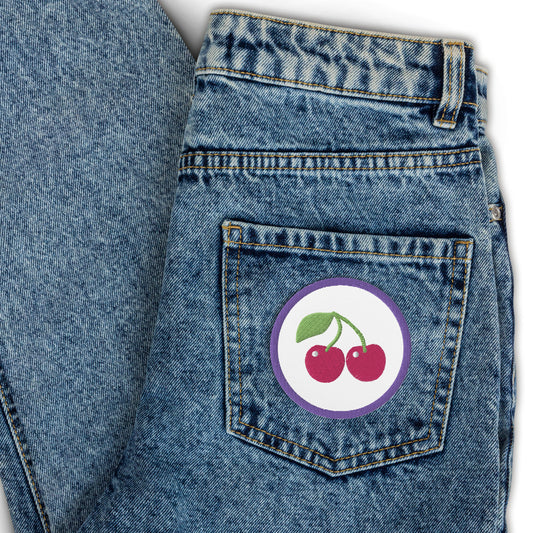 Embroidered Patch / Cherry