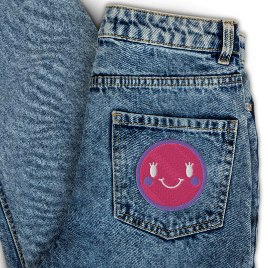 Embroidered Patch / Smile