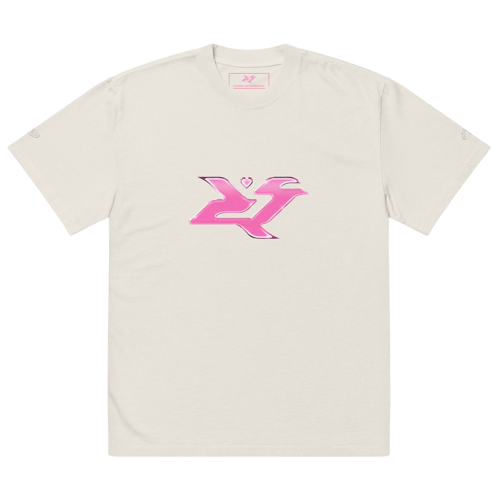 Oversized / Pink Chrome