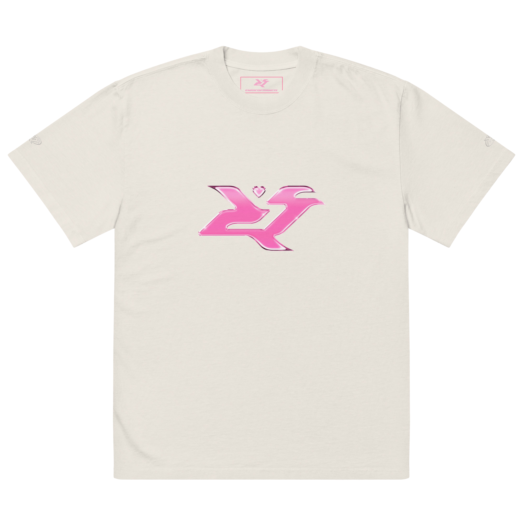 Oversized / Pink Chrome